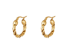 Oorbellen chunky hoops