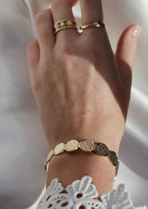 Armband golden rounds