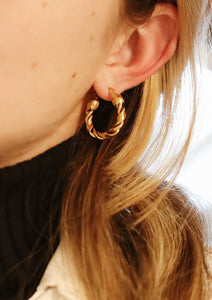 Oorbellen chunky hoops