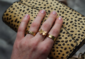 Vintage look ring