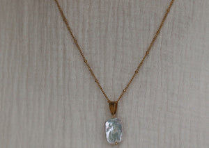 Ketting long pearl