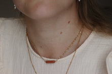 Afbeelding in Gallery-weergave laden, Ketting greek stone red
